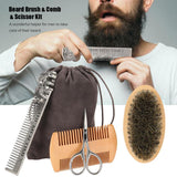 4pcs Beard Brush Set