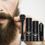 4 Pcs/Set Professional Barber Beard Growth Kit