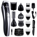 Kemei 6 in 1 Electric Hair, Nose and Beard Trimmer