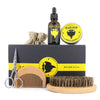 Men Beard Care Set With 100% Natural Organic Beard Oil