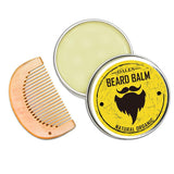 Men Beard Care Set With 100% Natural Organic Beard Oil