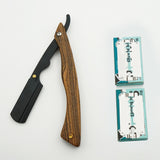 Red Sour Skill Wooden Handle Razor