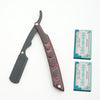 Red Sour Skill Wooden Handle Razor