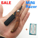 Red Sour Skill Wooden Handle Razor