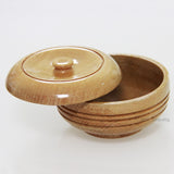 Wood Shaving Mug Cup With Lid