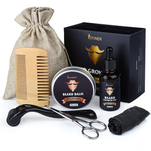 5pcs/set Men Beard Grooming  Kits