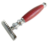 Acrylic Metal Wood Handle Razor