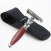 Acrylic Metal Wood Handle Razor